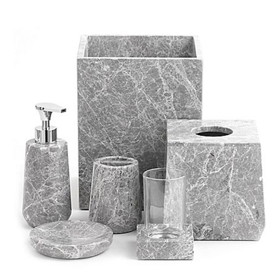 Marble 6-Piece Bathroom Set