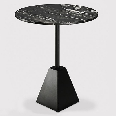 Metal Leg Marble Coffee Table