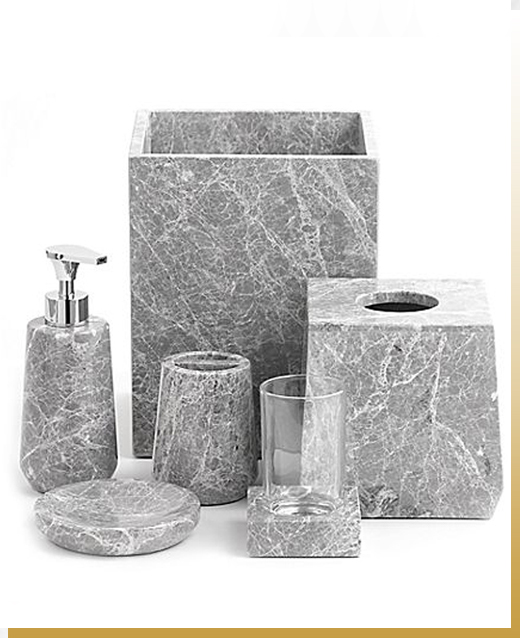 Marble 6-Piece Bathroom Set